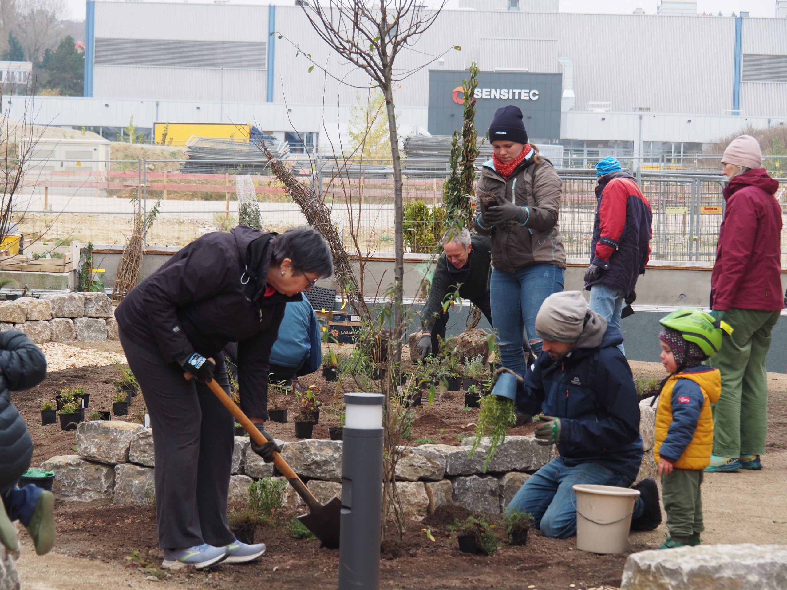 Warten auf den Frühling – Bepflanzung hat begonnen
